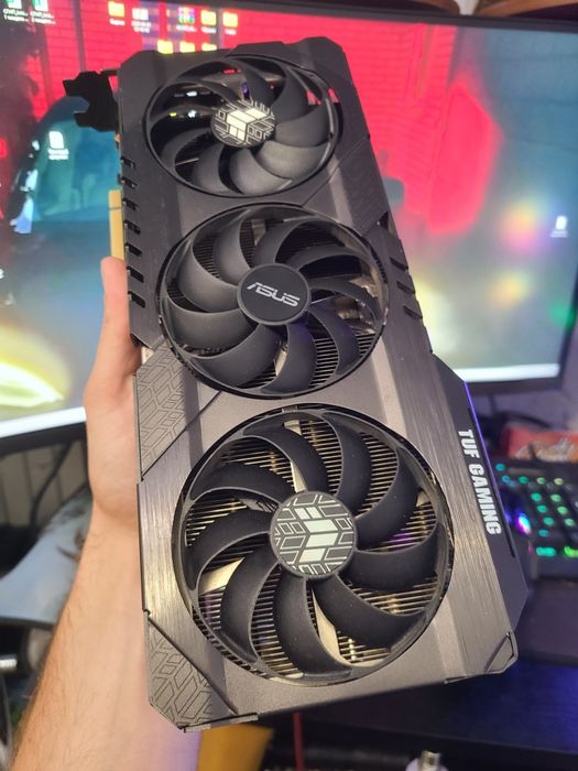 Видеокарта Rtx 3070 ti Asus tuf Под ремонт