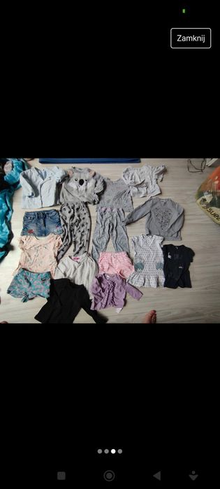 60 sztuk 92/98/104 dla dziewczynki