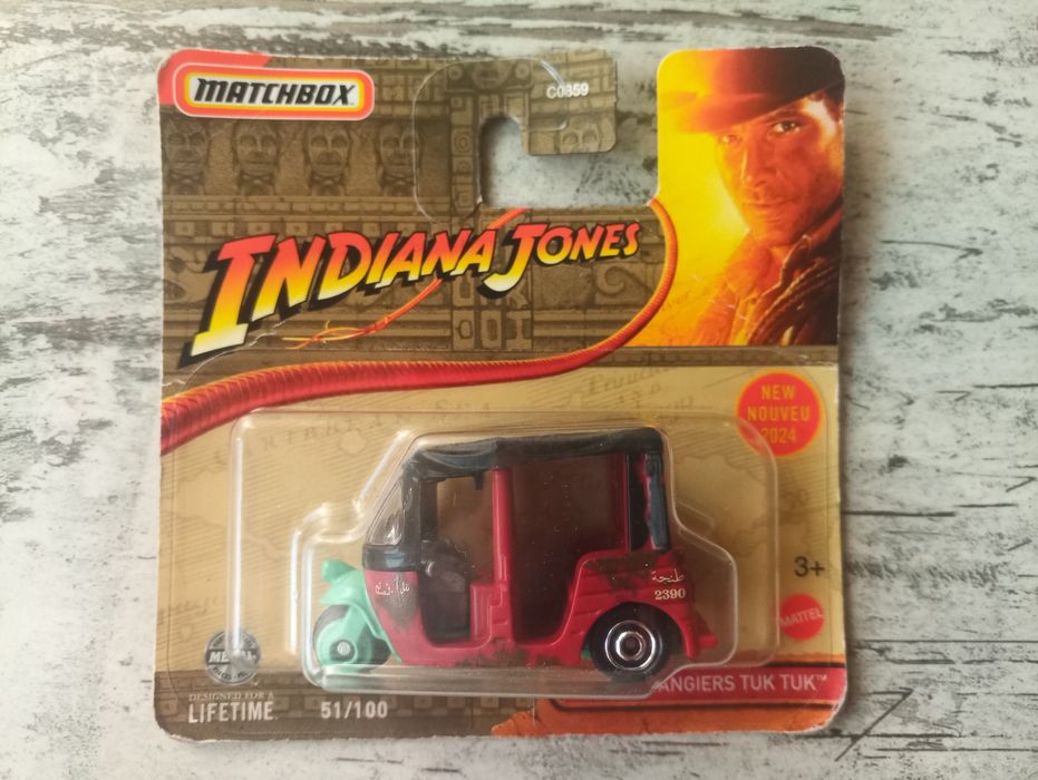 Matchbox Tuk Tuk MBX Tangiers ver. Indiana Jones