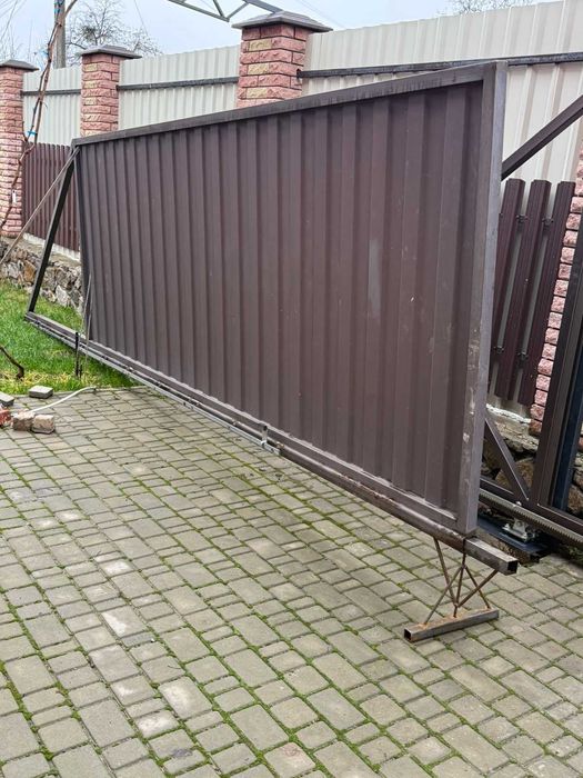 ворота відкатні  4,16м на 1,6м