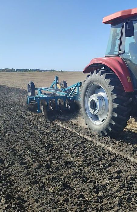 Послуги з дискування, оранка, глибоке рихлення