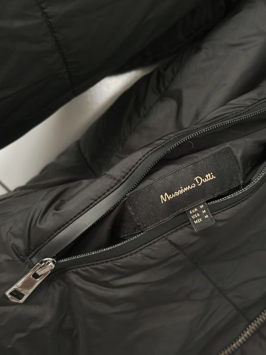 Kurtka Massimo dutti 36 S baranek bomber oversize