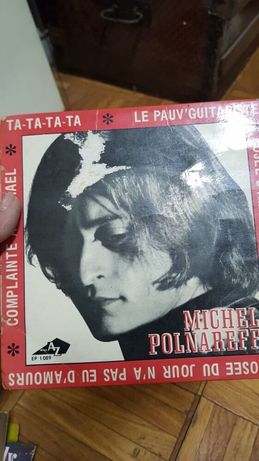 Ep vinil raro Michel Polnareff Le pauv' guitariste