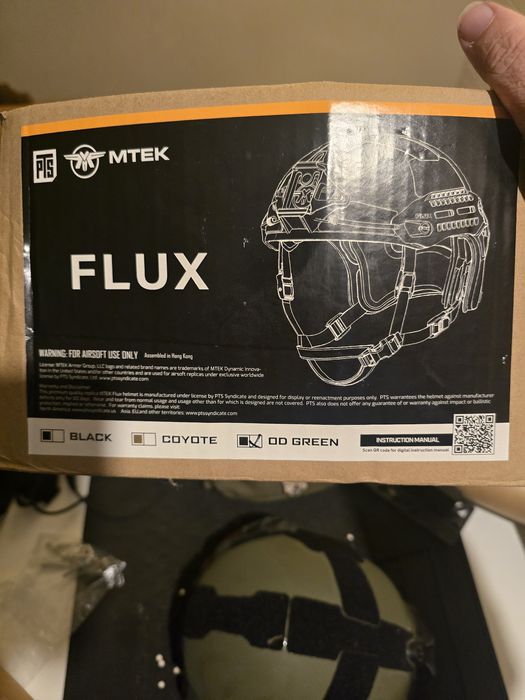 Capacete PTS airsoft