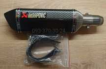 Вихлоп Акрапович на мотоцикл выхлоп глушитель 37 см KTM loncin forte