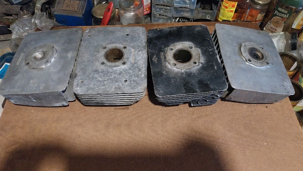 Peças zundapp .cilindros e tampas
