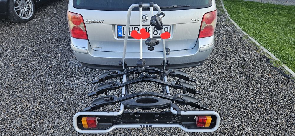 Bagażnik na 3 rowery Thule
