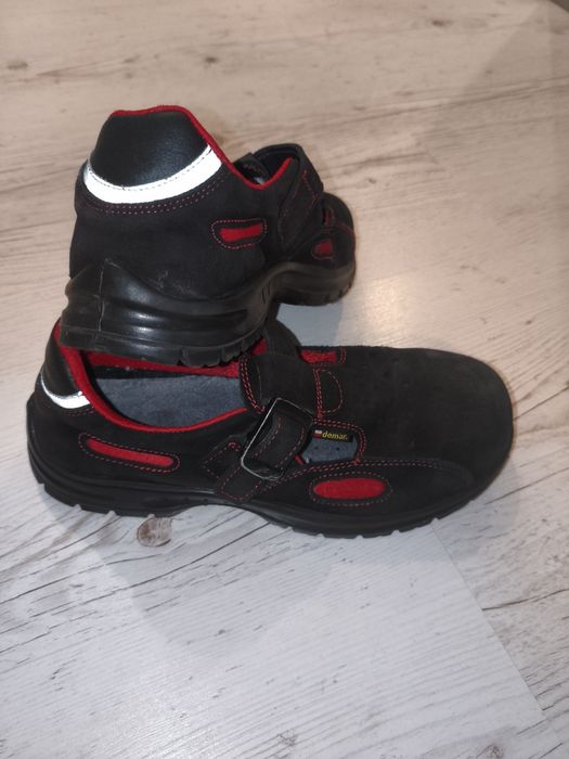 2x Buty robocze z blachą w noskach