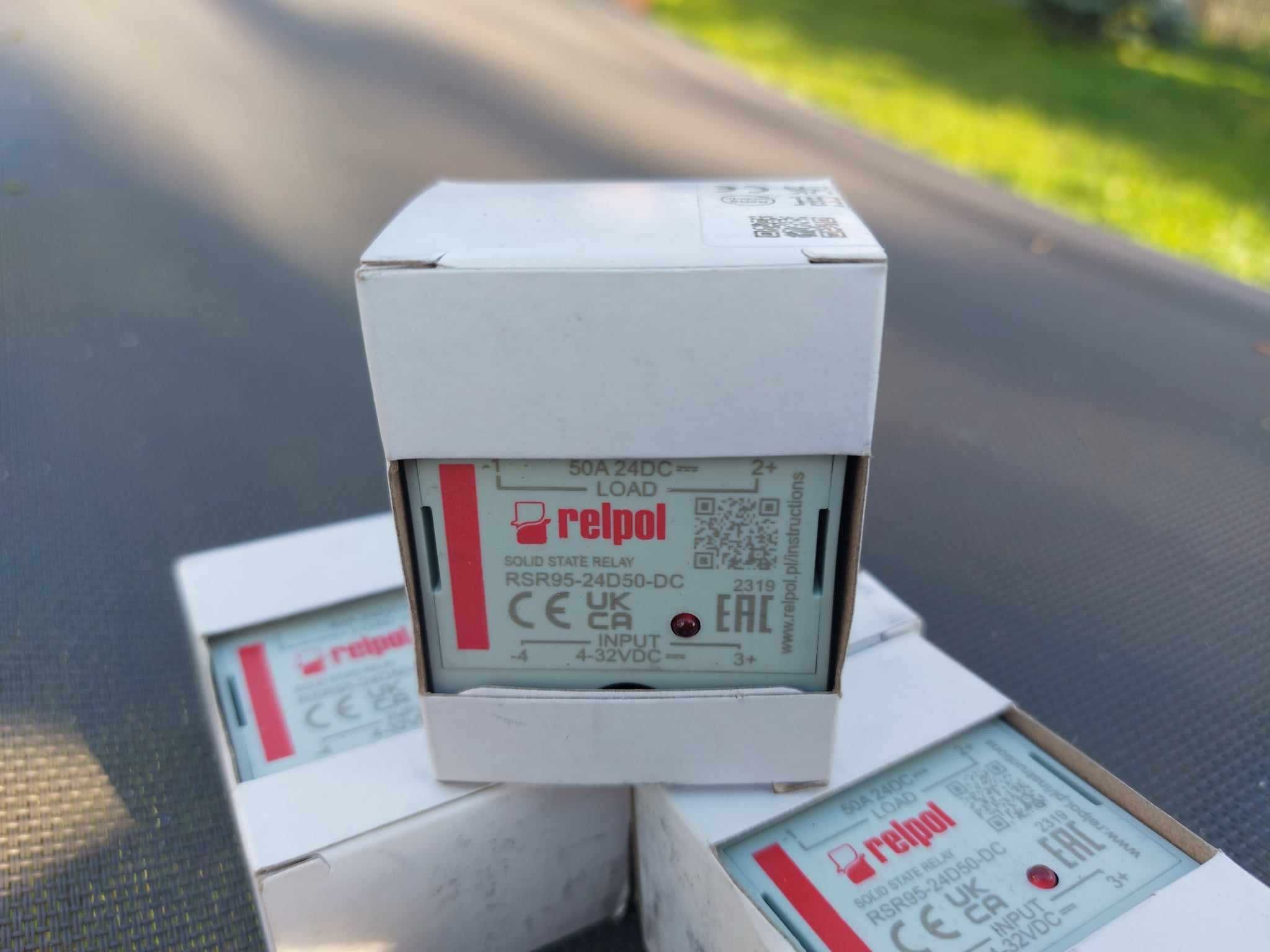Przekaźnik półprzewodnikowy 4‑32VDC, 0‑24V DC, 50 A, RSR95‑24D50‑DC