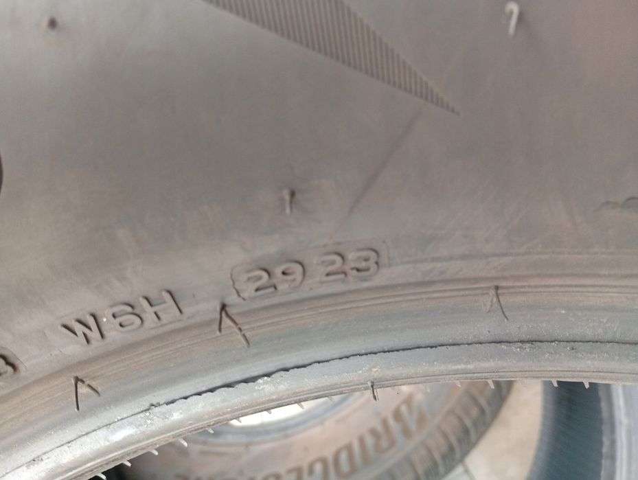 Piękne opony zimowe 265/55R19 BRIDGESTONE 4x7-7,5mm 2024r (A32)
