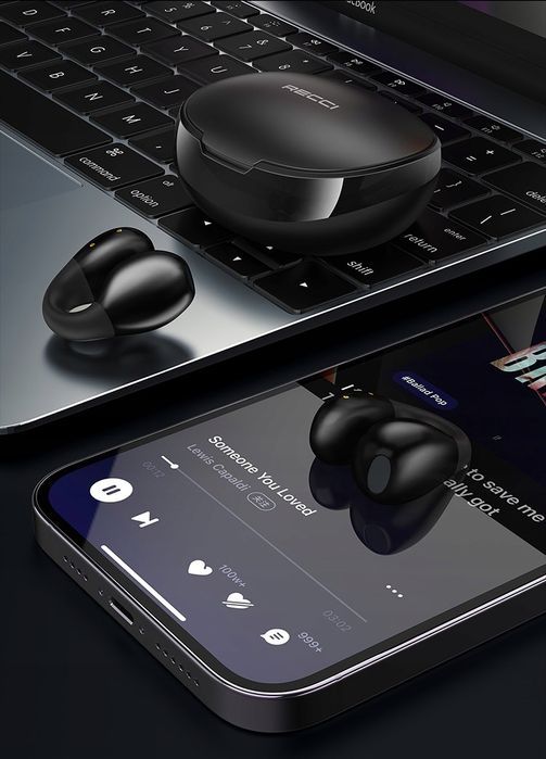 Słuchawki Douszne Bezprzewodowe Bluetooth 5.3 + Kabel Powerbank Tws