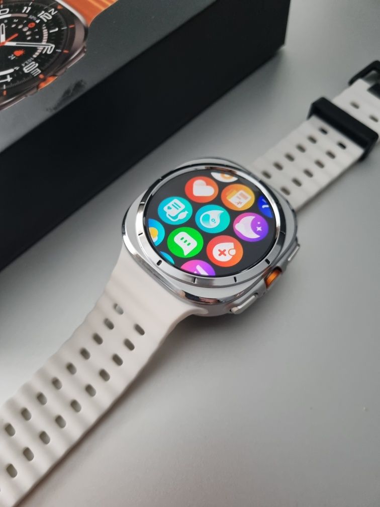 Smartwatch ULTRA męski amoled menu pl