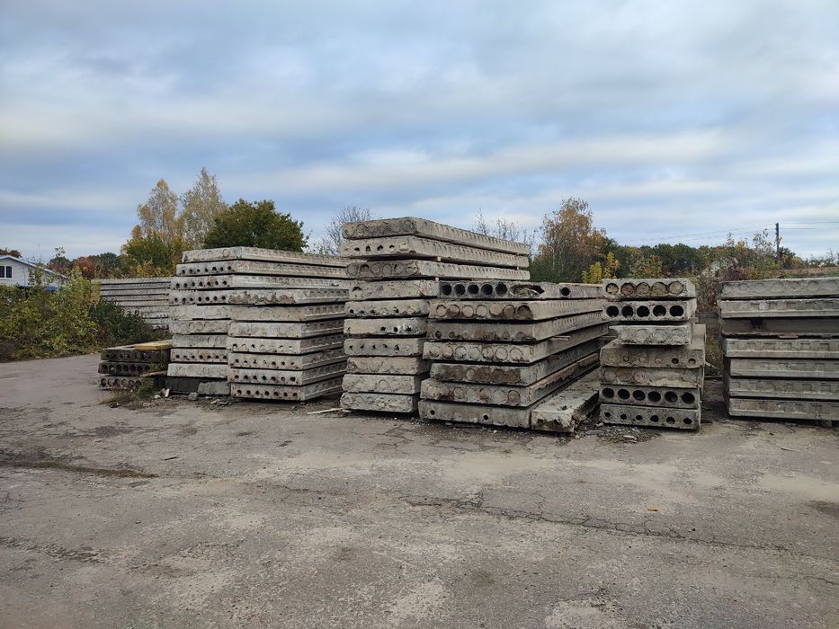 Плити перекриття, бетонні плити ПК 59-12