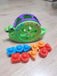 Ślimak Fisher Price sorter kupiony w Smyku śpiewający po polsku