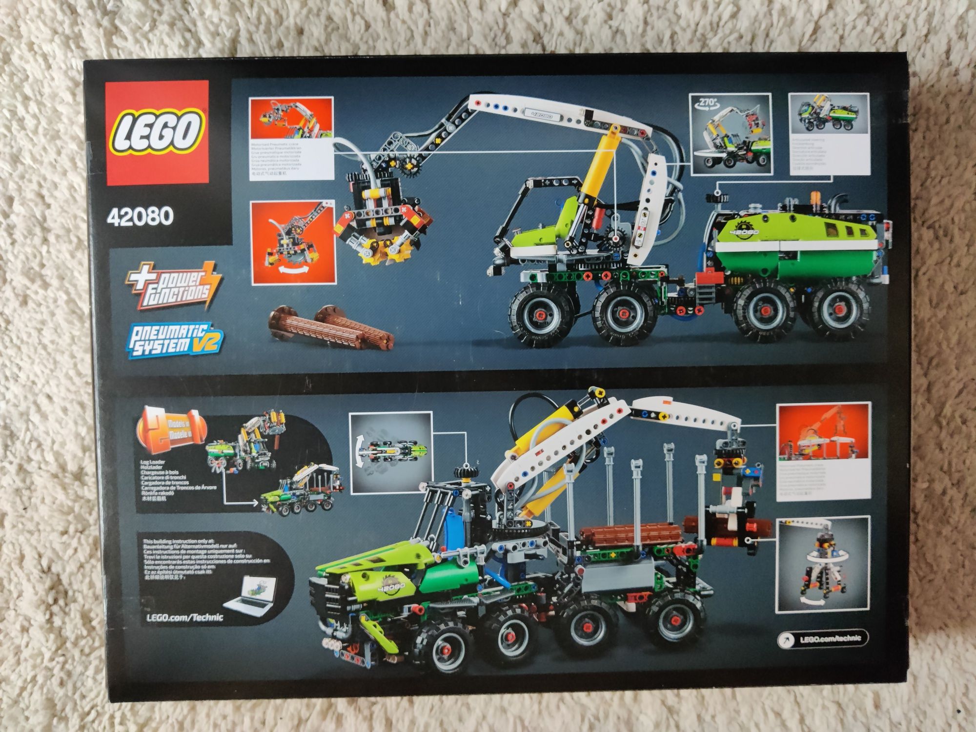 Lego Technic 42080 Maszyna leśna