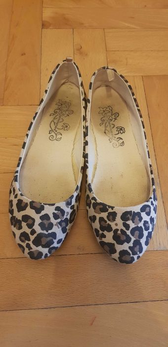 balerinki baleriny w panterkę Primark Atmosphere dla nastolatki 35-36