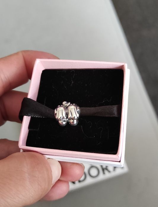 Charms Pandora zakochane gołąbki