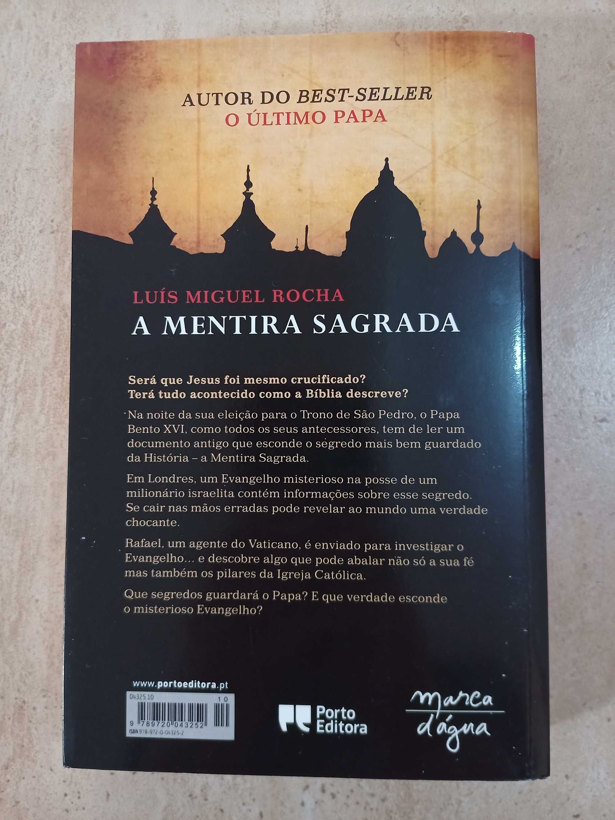A Mentira Sagrada,Luís Miguel Rocha, Autografado