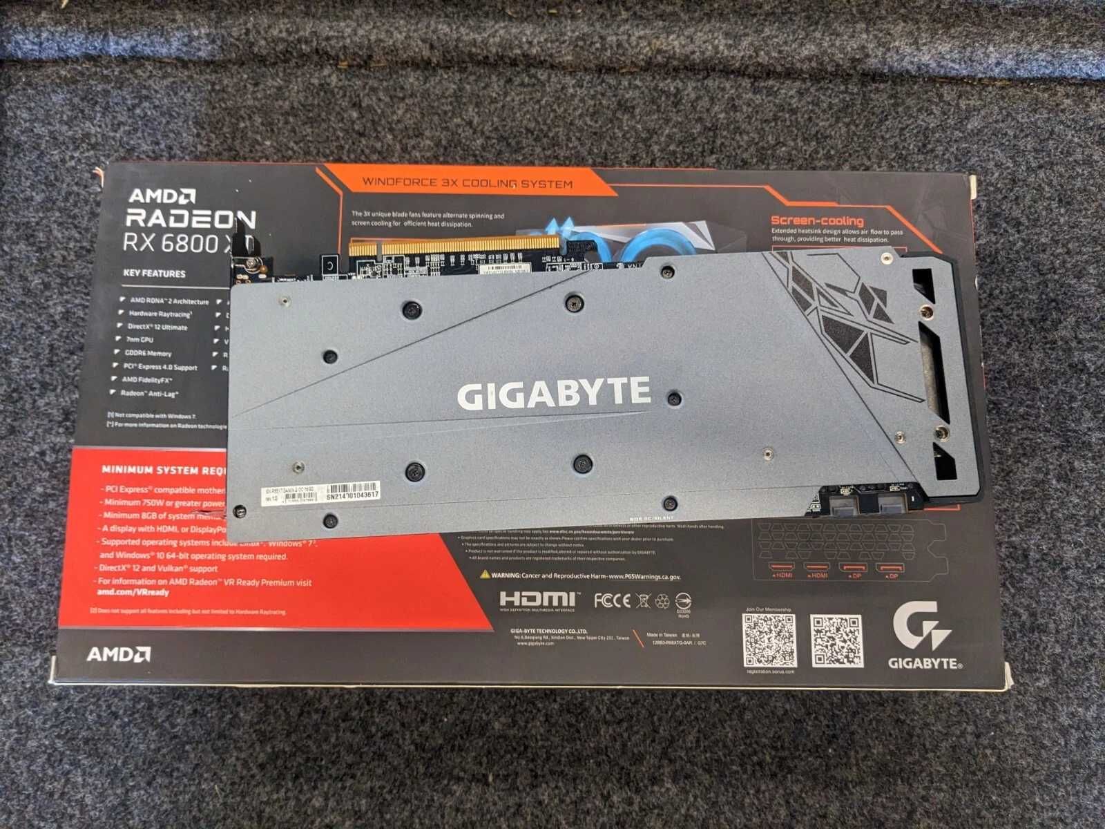 Відеокарта RX 6800XT 12GB ТОПОВА !