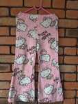 Sinsay Hello Kitty_spodnie szeroka nogawka wide leg dzwony 128 cm