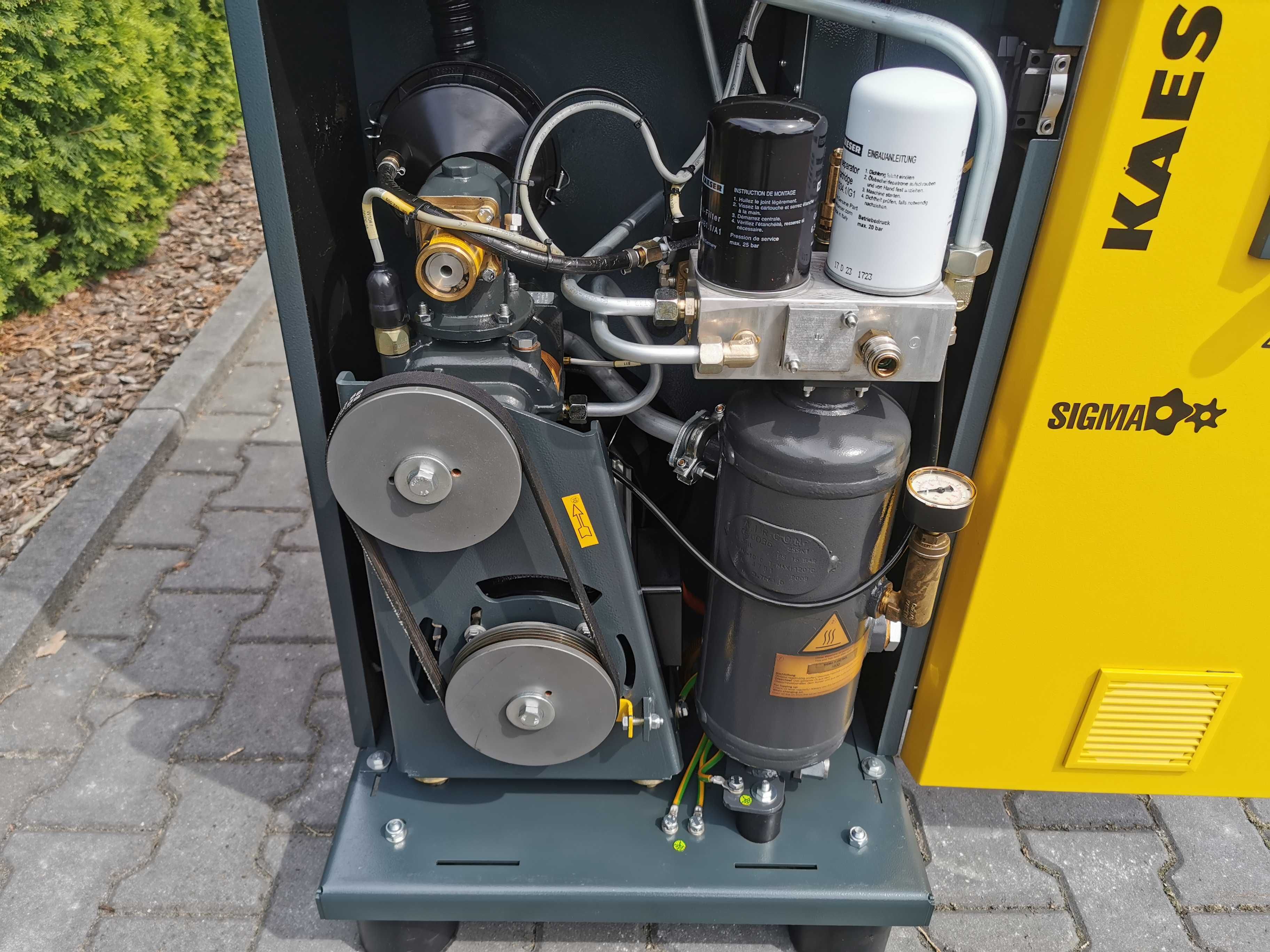 Kompresor śrubowy 4kw KAESER SX6  500l/min  11 BAR Sprężarka śrubowa