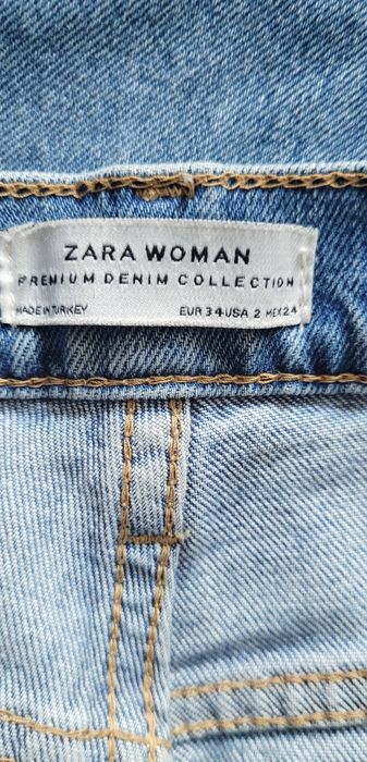 Usa Zara 34 spodnie premium z przetarciami I dziurami hit