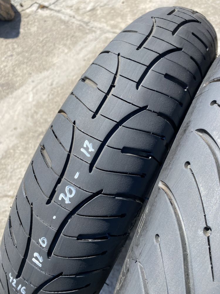 Шини моторезина  Michelin Pilot Road 4 120/70-17 180/55-17