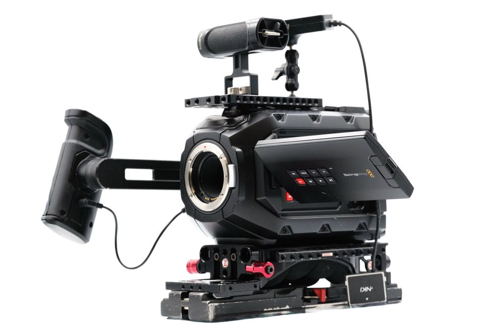 Blackmagic URSA 4K + rig Zacuto + SolidPod CFast 2.0, super stan
