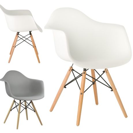 Cadeiras nórdicas modelo EAMES, Arm Chair