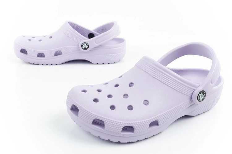 Crocs Classic sandały chodaki damskie modne wygodne fioletowe r. 36-43