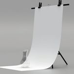Фотофон ПВХ Білий 100х120 см, Фон для предметної зйомки