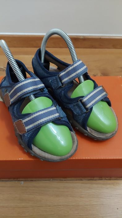 Denim blue adventure sandałki komfort r UK 12/31 + gratis klapki