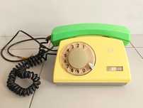 Telefon stacjonarny apart telefoniczny RWT z PRL-u retro vintage