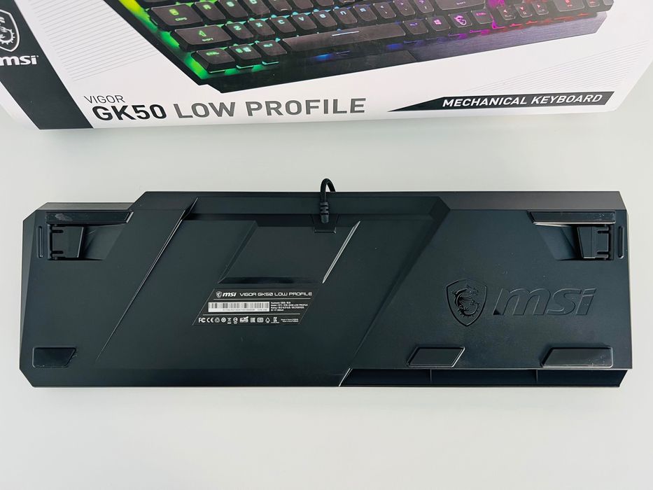 Teclado MSI Vigor GK50 Low Profile Gaming