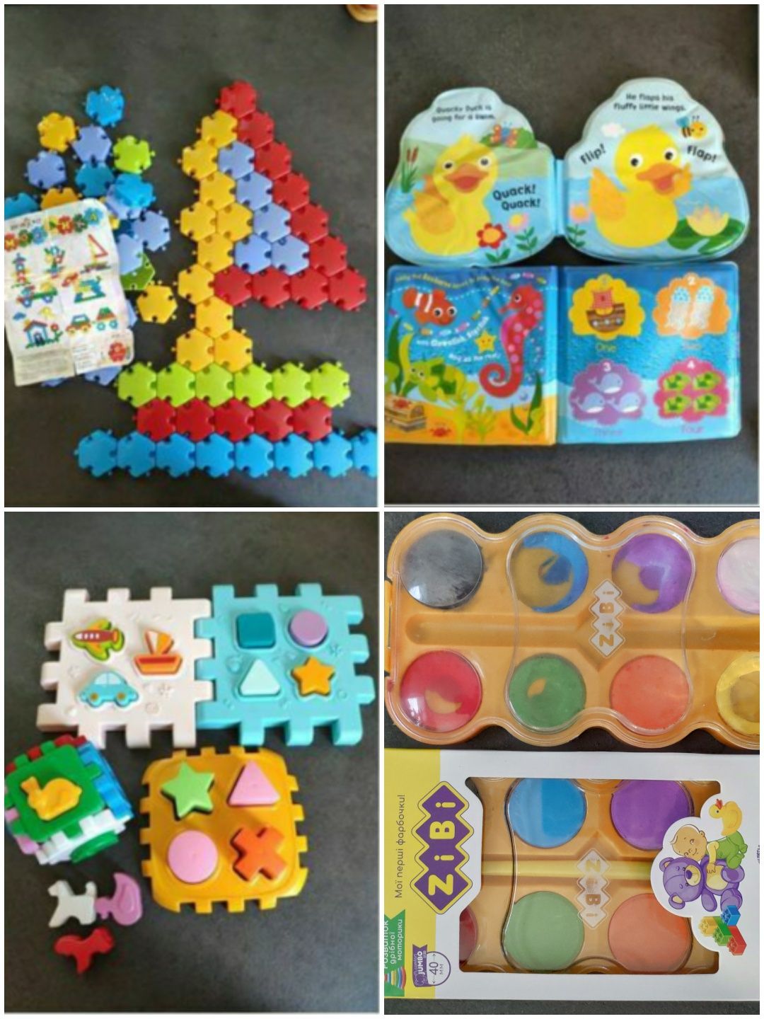 Развивающие игрушки, конструктор, мозаика, сортер, матрешка, пирамида