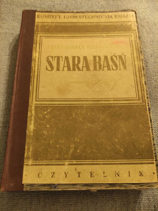 Józef Ignacy Kraszewski Stara baśń