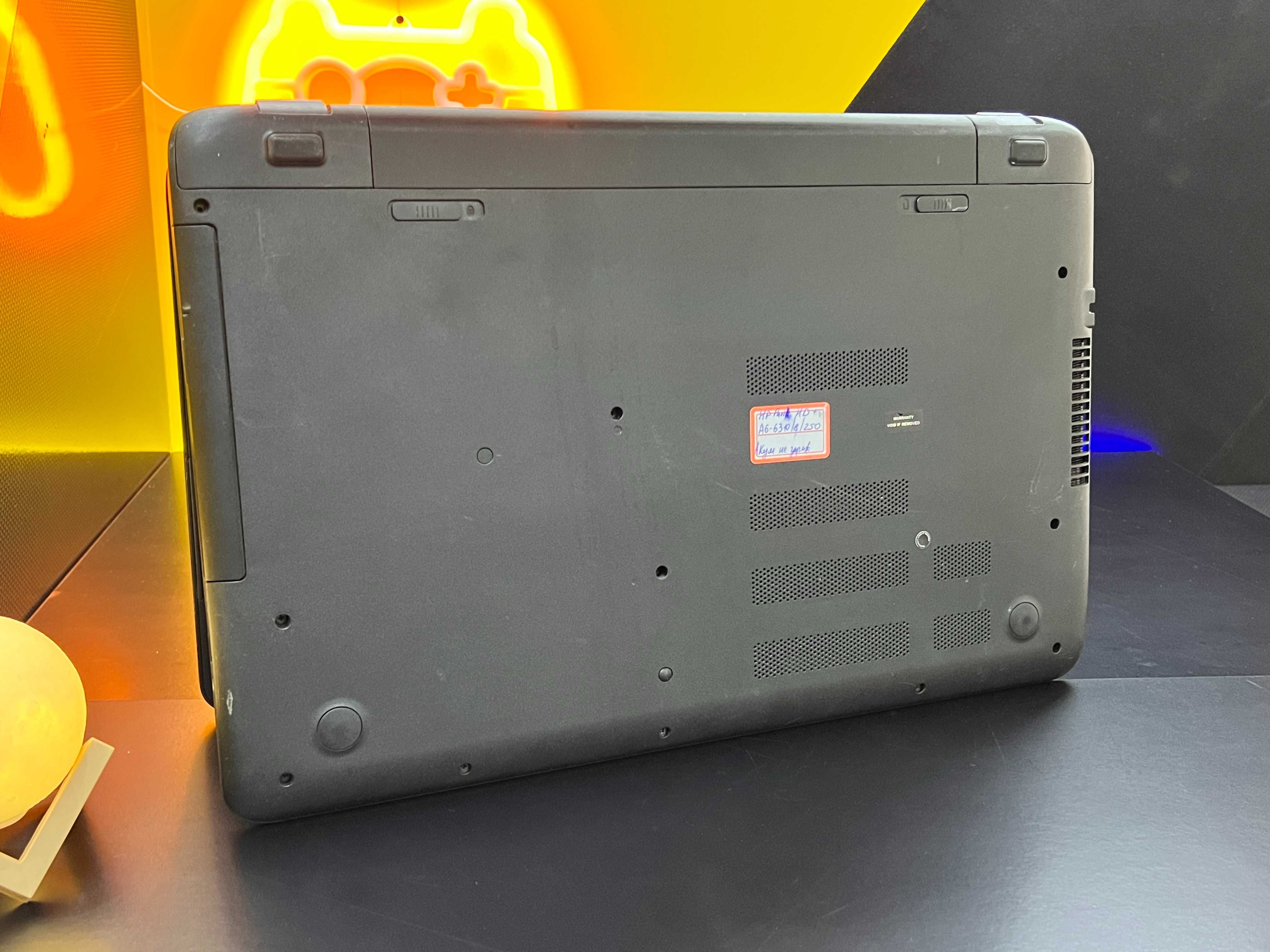 HP Pavillion/17', AMD-A6, ram 8gb, ssd 250gb, ноутбук