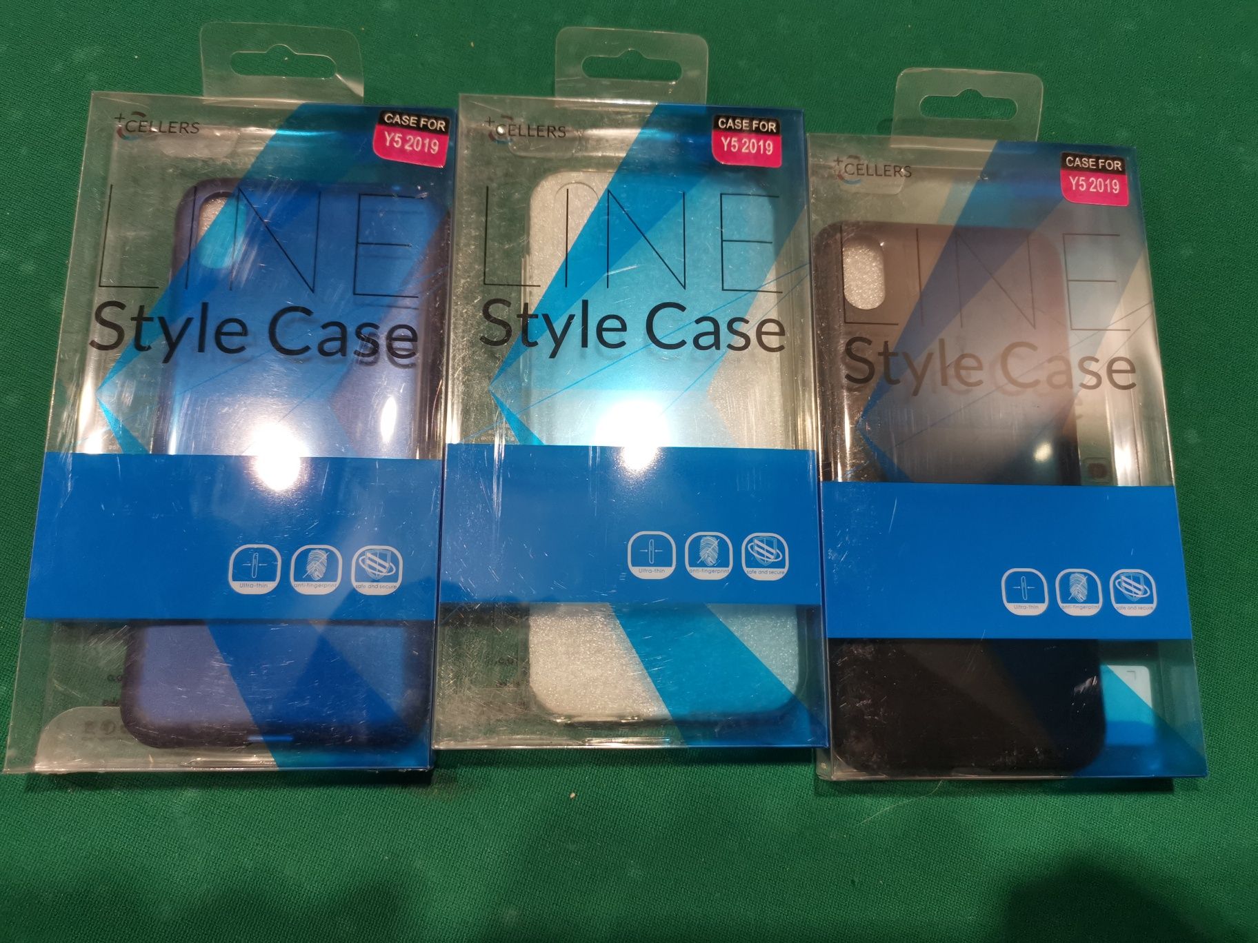Etui plecki case nakładka do Huawei Y5 2019 komplet 3 sztuk