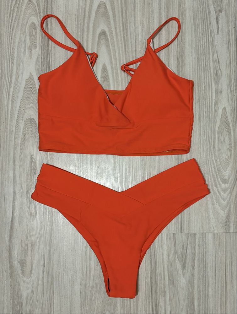 Pomarańczowe bikini, SHEIN!