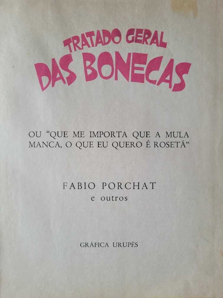 Tratado Geral das Bonecas - Fabio Porchat e outros