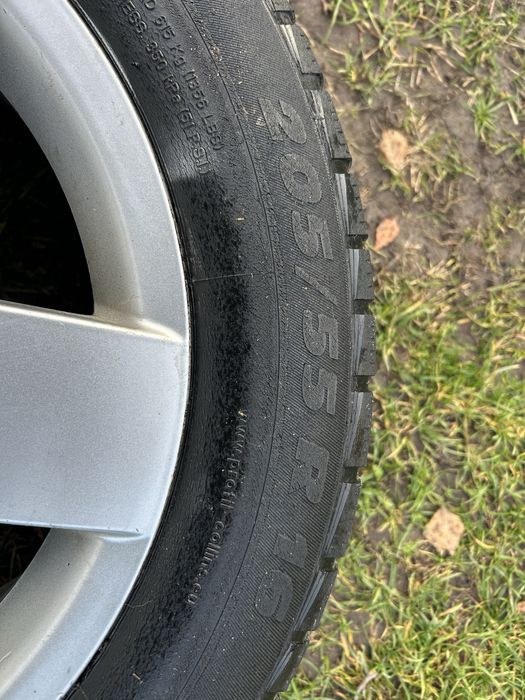 Felgi aluminiowe 16’’ z oponami zimowymi 205/55 R16