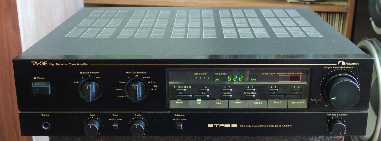 Nakamichi TA-3E підсилювач ресивер, NP 2500 DM