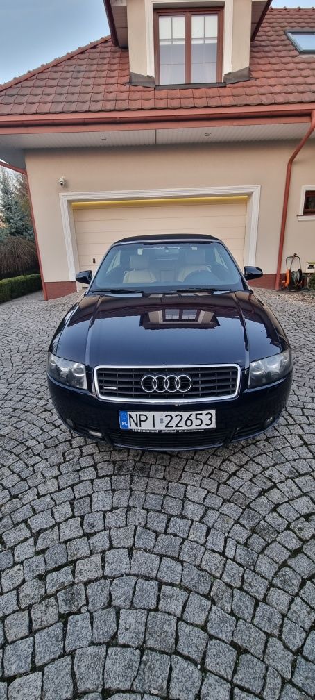 Audi A4 B6 Cabrio 1.8T Quattro | 240KM | Rzadki egzemplarz