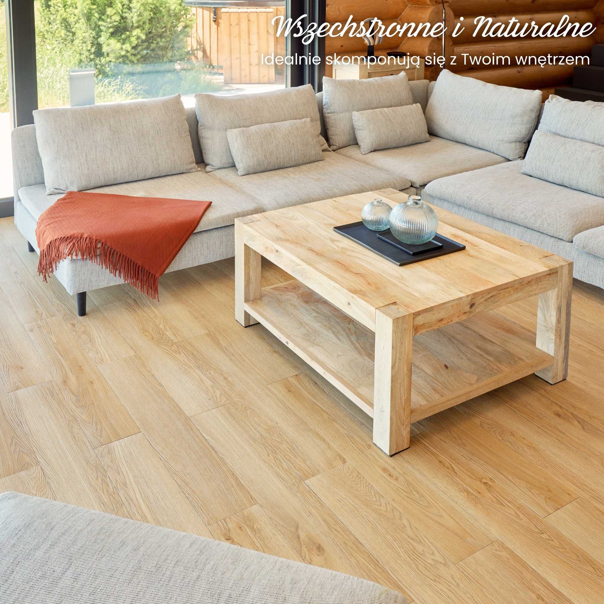 Panele Winylowe Samoprzylepne 5m² MIODOWY DĄB Deski parkiet panel