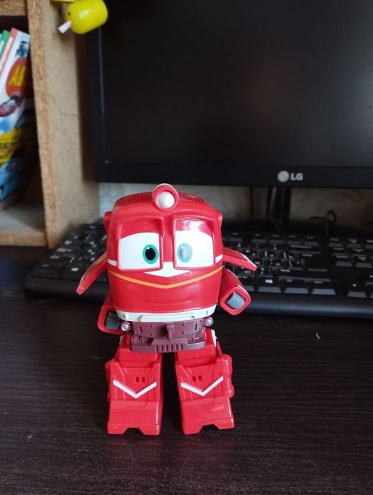 Робот поїзд з двома вагонами Silverlit Robot Trains Альф