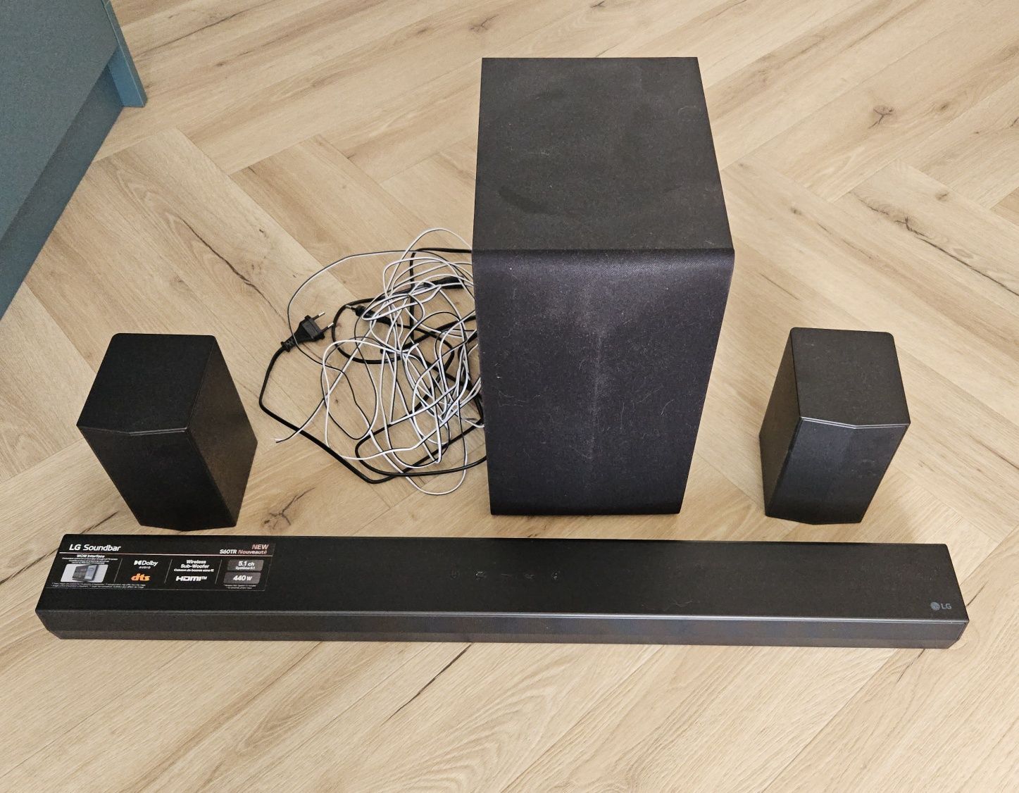 LG S60TR Soundbar  Bluetooth 440 W na gwarancji