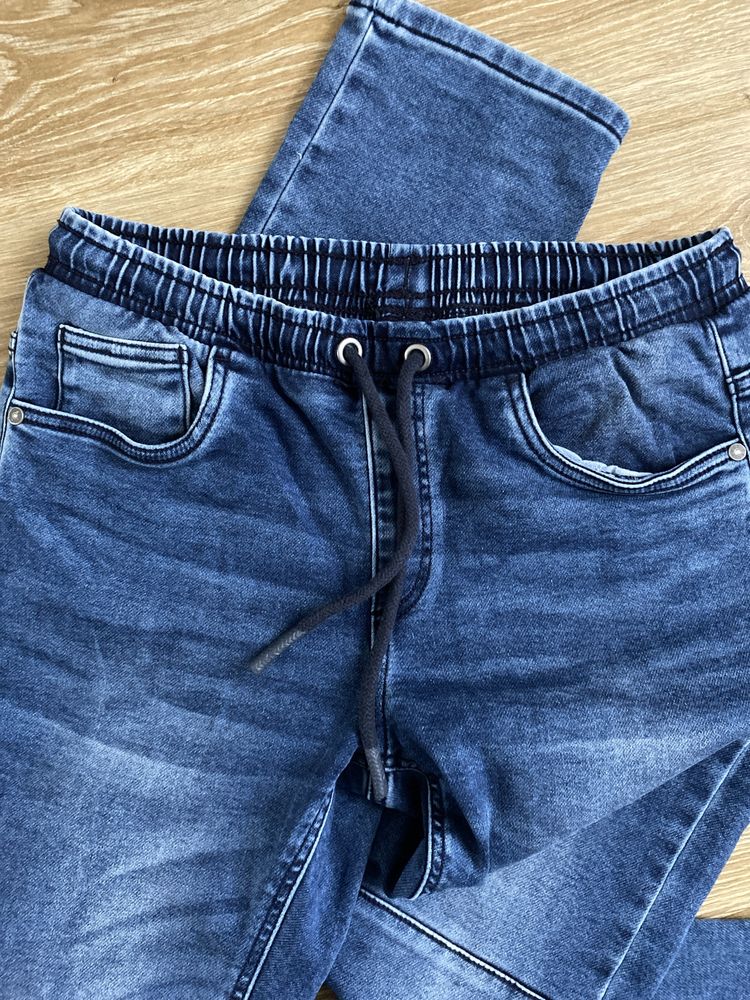 Spodnie jeansy C&A 164 chlopiece