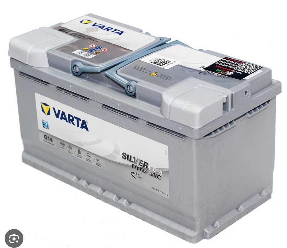 Varta Silver Bosch S6 AGM 95 Ah 850 En G14  2 роки АКЦІЙНА Ціна! Нові