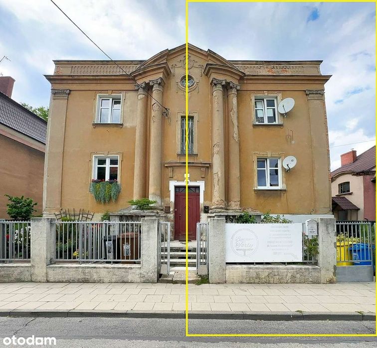 Połowa willi miejskiej - 3 lokale - pełna własność - odrębna księga