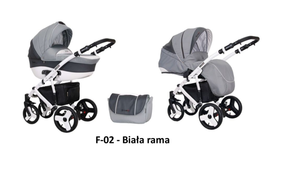Wózek 2 w 1 gondola spacerówka coletto florino classic